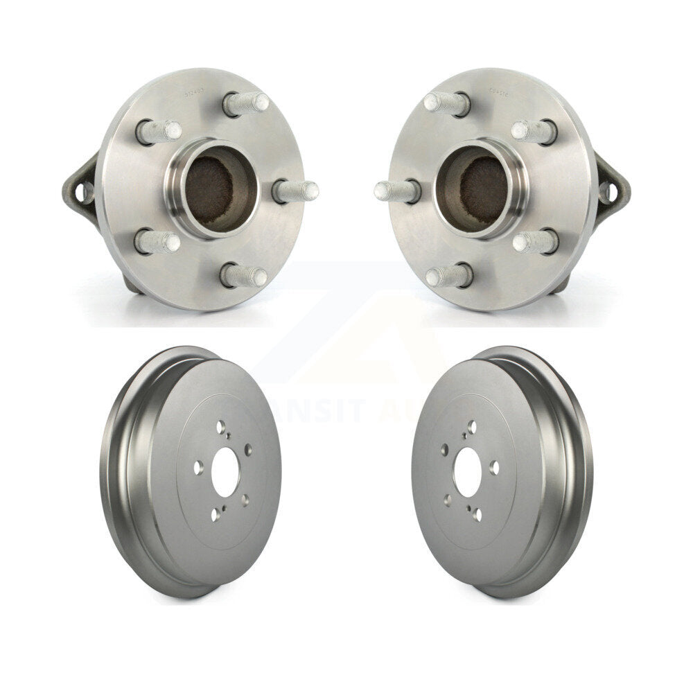 Coated Brakes Drum And Wheel Hub Bearing Assembly Rear Kit For Toyota Corolla