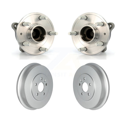 Coated Brakes Drum And Wheel Hub Bearing Rear Kit For 2011-2012 Chevrolet Cruze