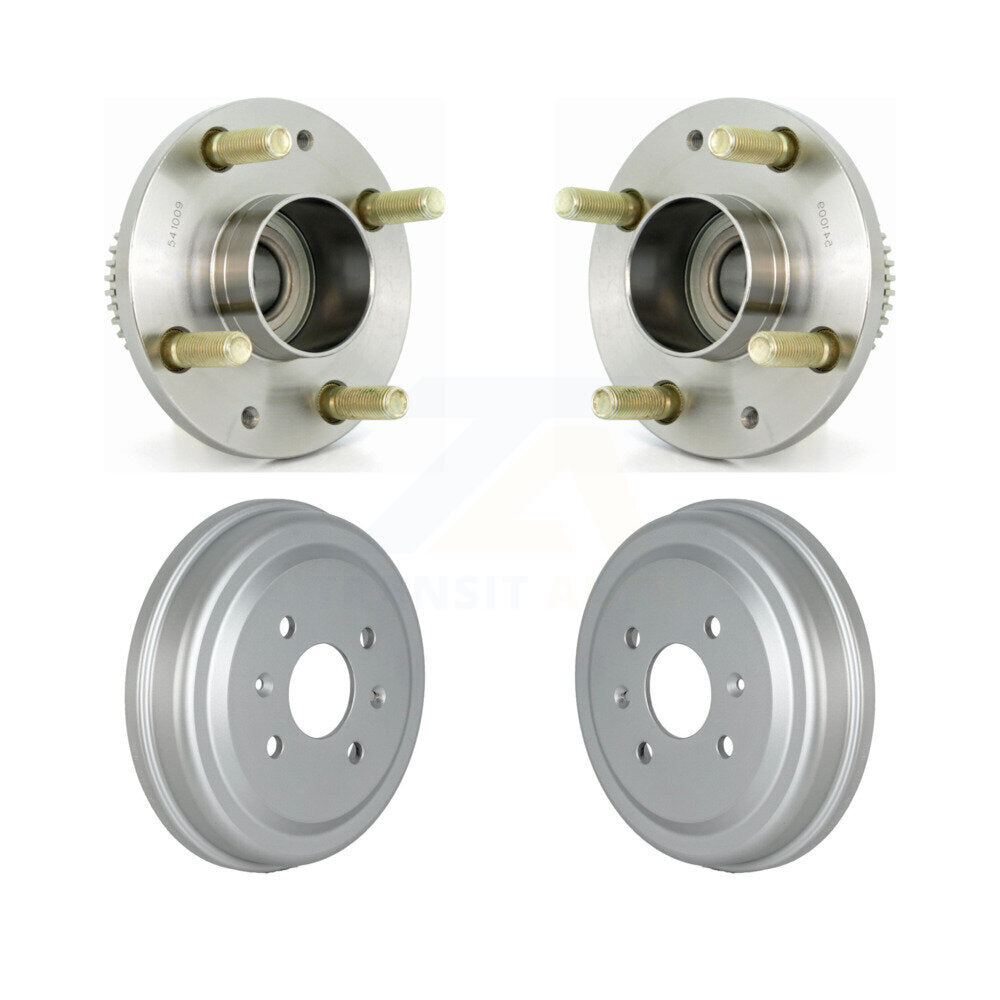 Coated Brakes Drum And Hub Bearing Rear Kit For Suzuki Swift+ Pontiac G3 Wave