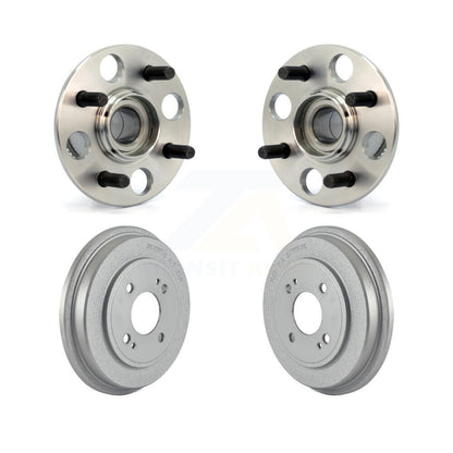 Coated Brakes Drum And Wheel Hub Bearing Assembly Rear Kit For Honda Civic