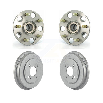 Coated Brakes Drum And Hub Bearing Rear Kit For Honda Civic With 4 Lug Wheels