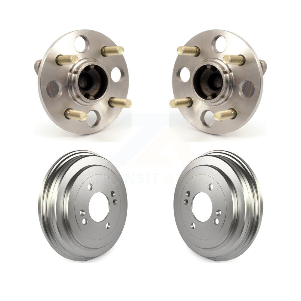 Coated Brakes Drum Hub Bearing Rear Kit For Hyundai Accent Kia Rio Rio5 Non-ABS