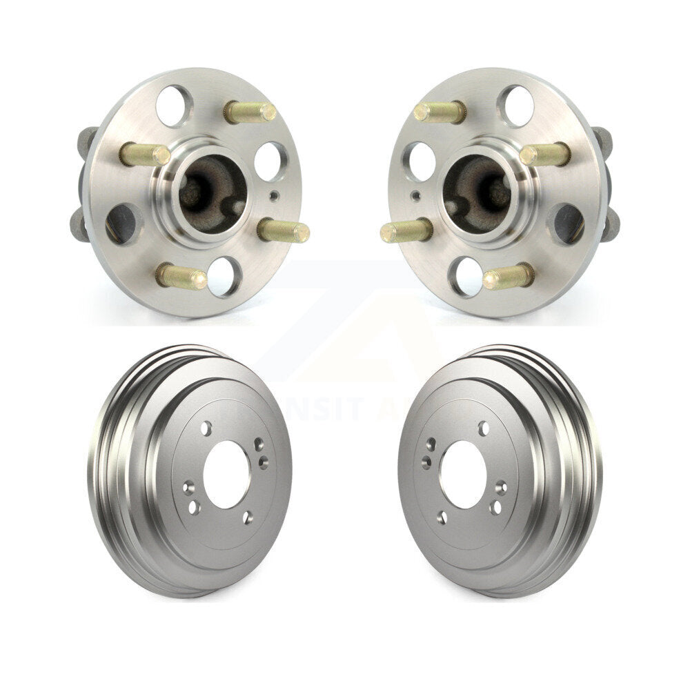 Coated Brakes Drum And Hub Bearing Rear Kit For Hyundai Accent Kia Rio Rio5