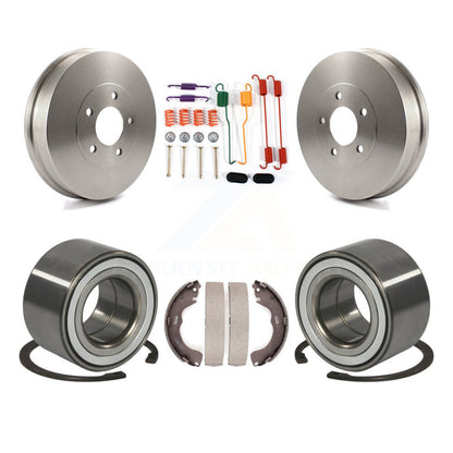 Brake Drum Shoe Hardware And Wheel Bearing Rear Kit For Mazda Tribute