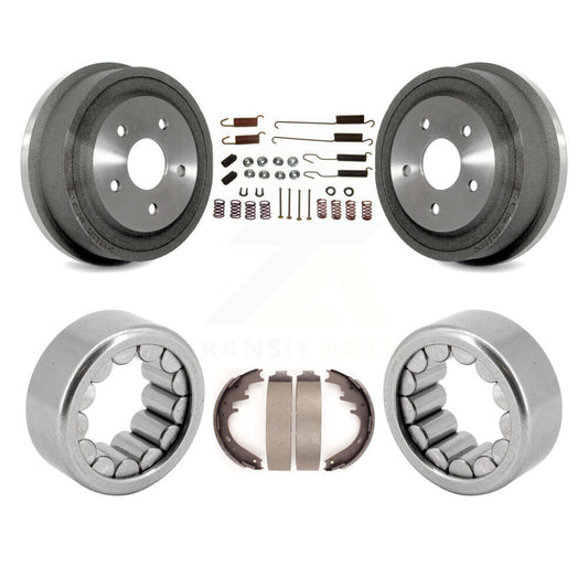Brake Drum Shoe Hardware And Wheel Bearing Rear Kit For Dodge Ram 1500