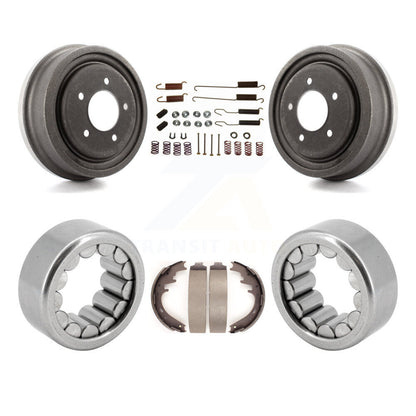 Brake Drum Shoe Hardware & Bearing Rear Kit For Ford F-150 With 9-3 4" Ring Gear