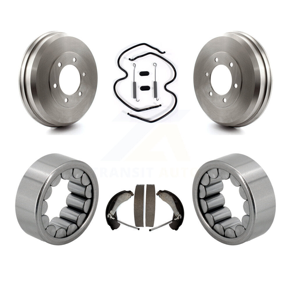 Brake Drum Shoe Hardware And Bearing Rear Kit For Chevrolet Colorado GMC Canyon