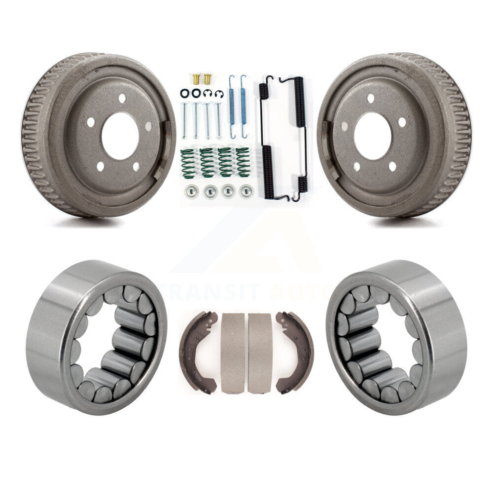 Brake Drum Shoe Hardware And Bearing Rear Kit For 1988-1991 C1500 Chevrolet GMC
