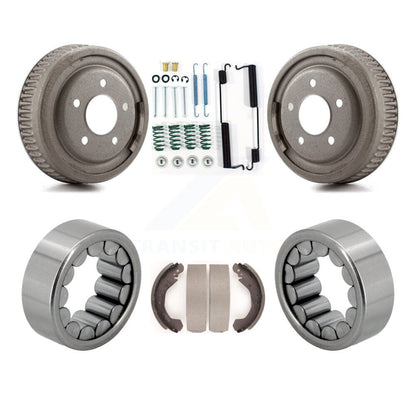 Brake Drum Shoe Hardware And Bearing Rear Kit For 1988-1991 C1500 Chevrolet GMC