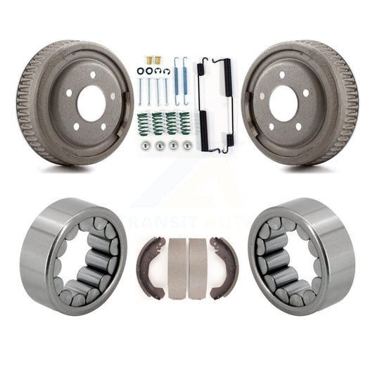 Brake Drum Shoe Hardware And Bearing Rear Kit For 1988-1991 C1500 Chevrolet GMC