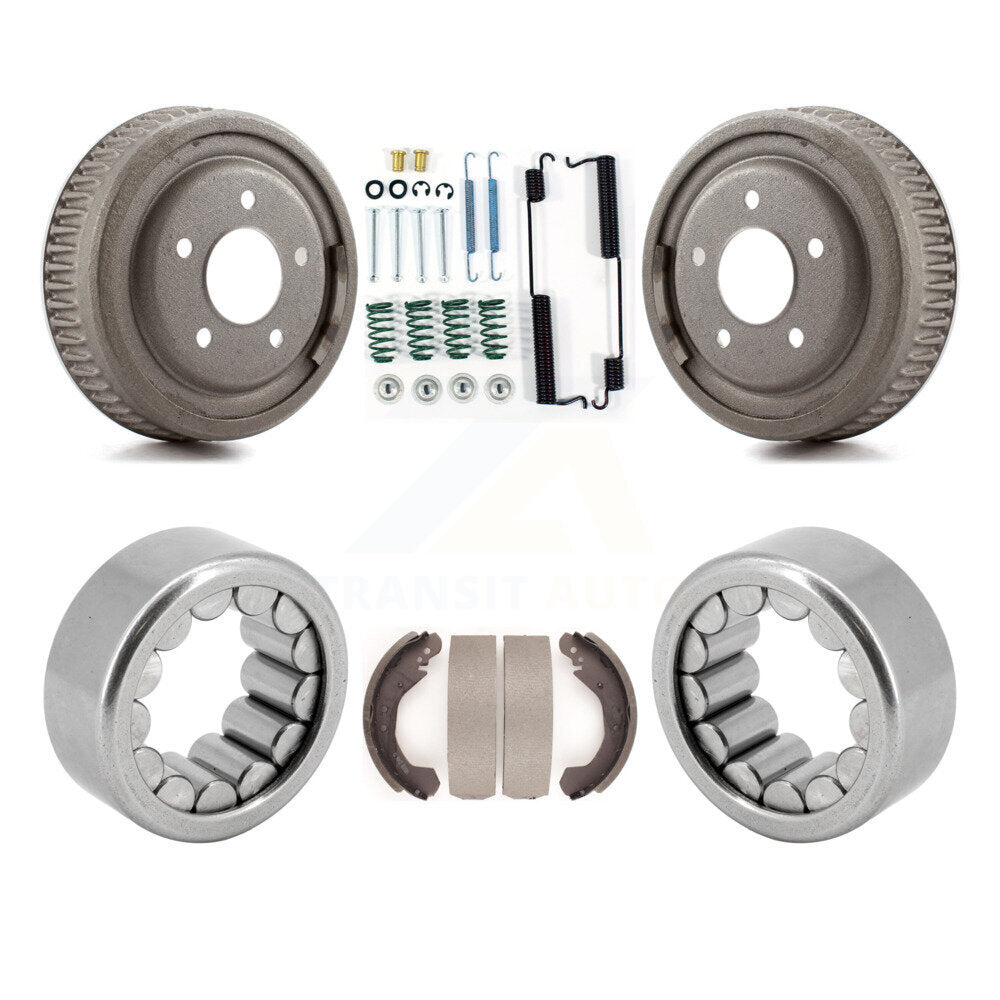 Brake Drum Shoe Hardware And Bearing Rear Kit For 1988-1991 C1500 Chevrolet GMC