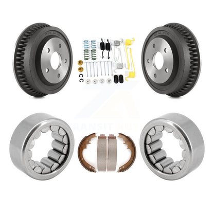 Brake Drum Shoe Hardware And Wheel Bearing Rear Kit For Dodge Ram 1500