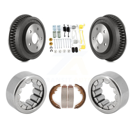 Brake Drum Shoe Hardware And Wheel Bearing Rear Kit For Dodge Ram 1500