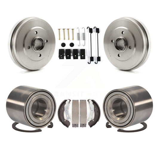 Brake Drum Shoe Hardware And Wheel Bearing Rear Kit For Nissan Micra Versa Note
