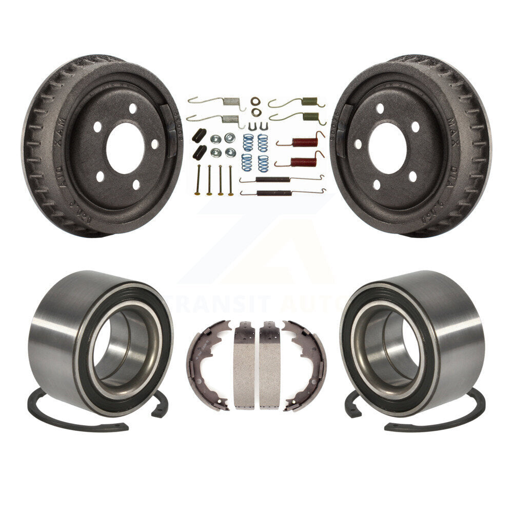 Brake Drum Shoe Hardware Bearing Rear Kit For Ford Ranger With 9" Diameter
