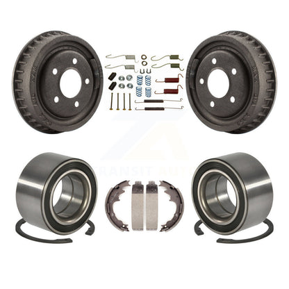 Brake Drum Shoe Hardware Bearing Rear Kit For Ford Ranger With 9" Diameter