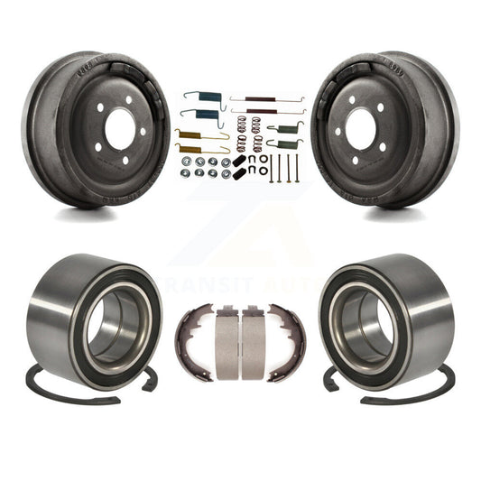 Brake Drum Shoe Hardware Bearing Rear Kit For Ford Ranger With 10" Diameter