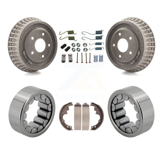 Brake Drum Shoe Hardware & Bearing Rear Kit For Chevrolet S10 GMC Sonoma Blazer