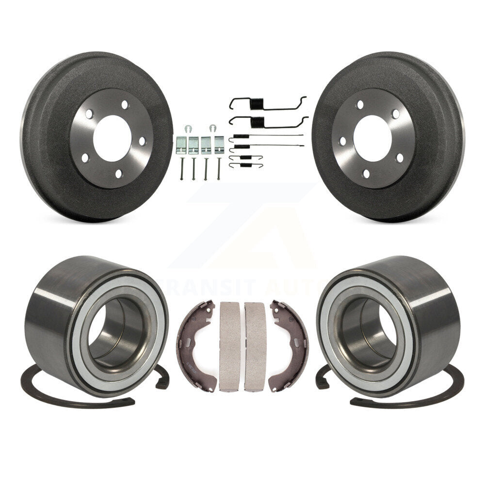 Brake Drum Shoe Hardware Bearing Rear Kit For Ford Escape Mazda Tribute Mercury