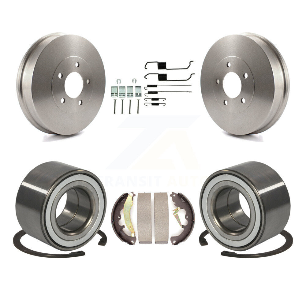 Brake Drum Shoe Hardware & Bearing Rear Kit For 2007 Ford Escape Mercury Mariner