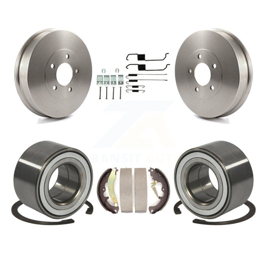 Brake Drum Shoe Hardware & Bearing Rear Kit For 2007 Ford Escape Mercury Mariner