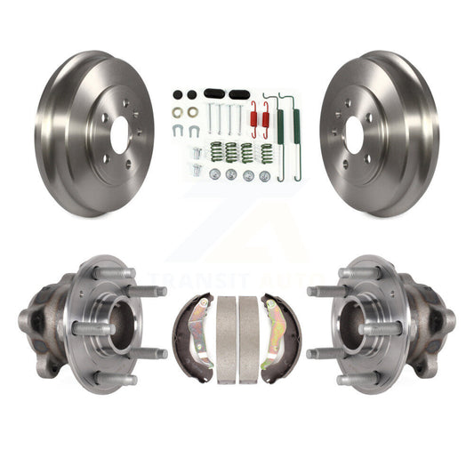 Brake Drum Shoe Hardware And Wheel Hub Bearing Rear Kit For Chevrolet Trax Sonic