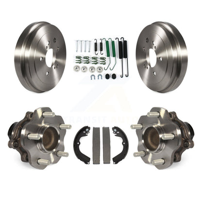 Brake Drum Shoe Hardware & Hub Bearing Rear Kit For Nissan NV200 Chevrolet City