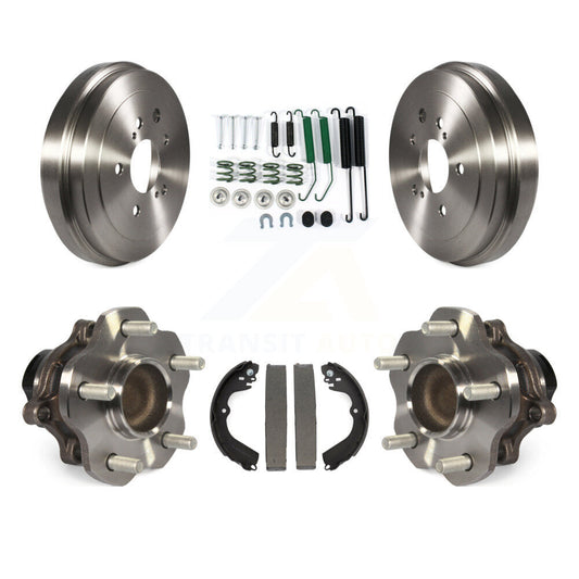 Brake Drum Shoe Hardware & Hub Bearing Rear Kit For Nissan NV200 Chevrolet City