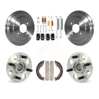 Brake Drum Shoe Hardware & Hub Bearing Rear Kit For Honda Fit DX with GAS engine