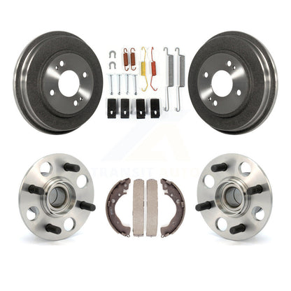 Brake Drum Shoe Hardware And Wheel Hub Bearing Assembly Rear Kit For Honda Fit
