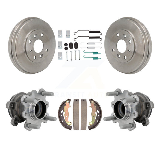 Brake Drum Shoe Hardware And Hub Bearing Rear Kit For Toyota Yaris iA Scion