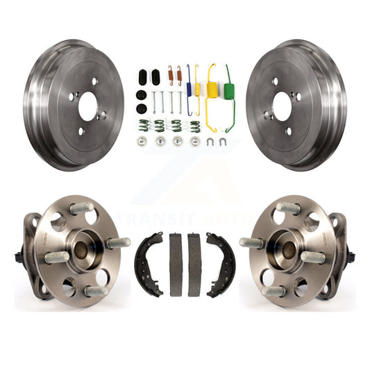 Brake Drum Shoe Hardware And Hub Bearing Assembly Rear Kit For Toyota Yaris