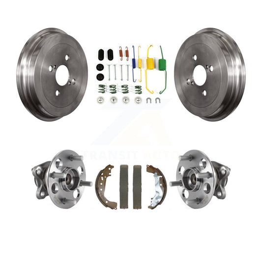 Brake Drum Shoe Hardware And Hub Bearing Assembly Rear Kit For Toyota Yaris
