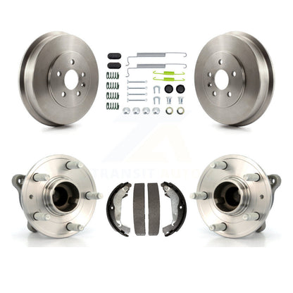 Brake Drum Shoe Hardware And Hub Bearing Rear Kit For 2011-2012 Chevrolet Cruze