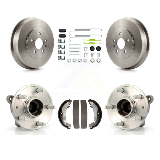 Brake Drum Shoe Hardware And Hub Bearing Rear Kit For 2011-2012 Chevrolet Cruze