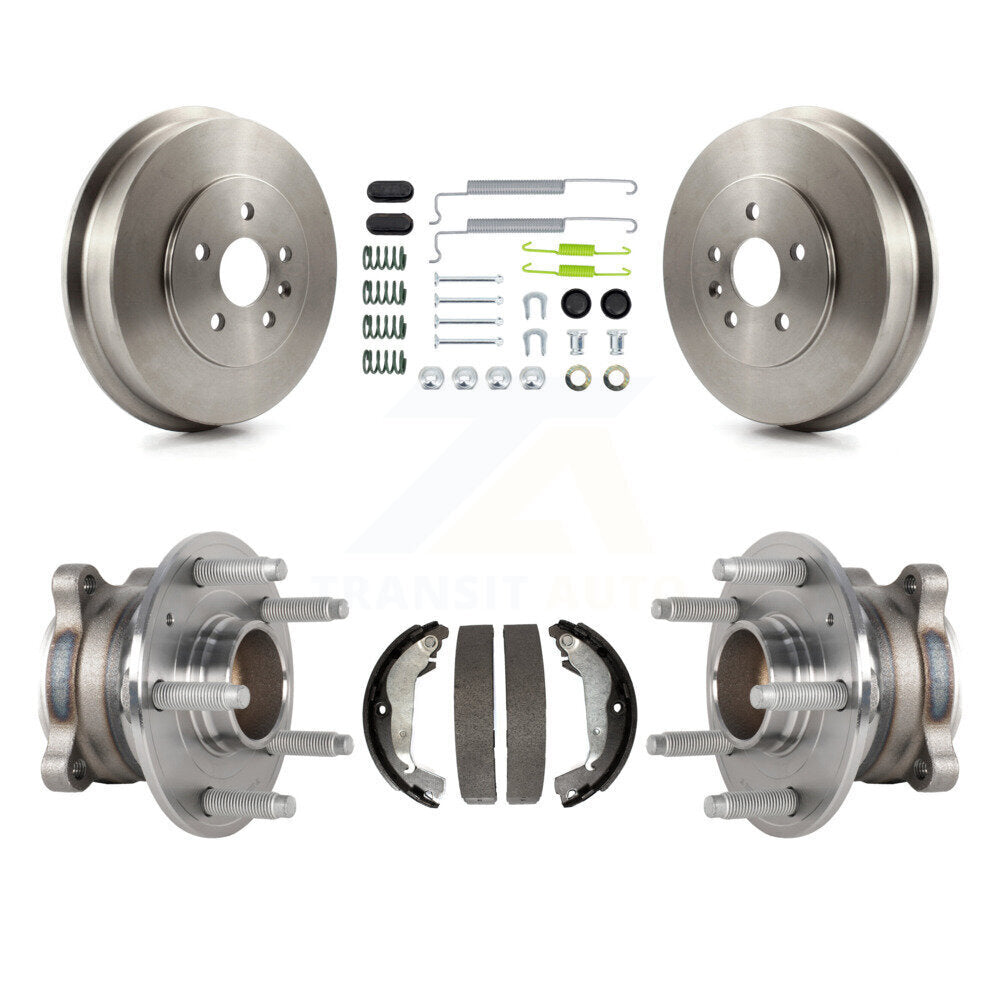 Brake Drum Shoe Hardware And Hub Bearing Rear Kit For Chevrolet Cruze Limited