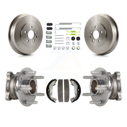 Brake Drum Shoe Hardware And Hub Bearing Rear Kit For Chevrolet Cruze Limited