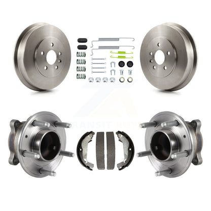 Brake Drum Shoe Hardware And Hub Bearing Assembly Rear Kit For Chevrolet Cruze