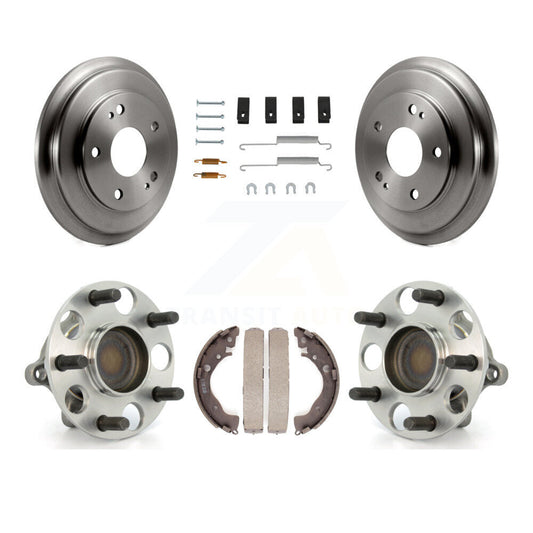 Brake Drum Shoe Hardware And Wheel Hub Bearing Assembly Rear Kit For Honda Civic
