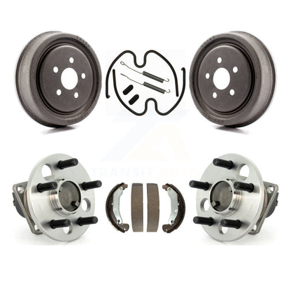 Brake Drum Shoe Hardware And Hub Bearing Rear Kit For Pontiac Sunfire Chevrolet