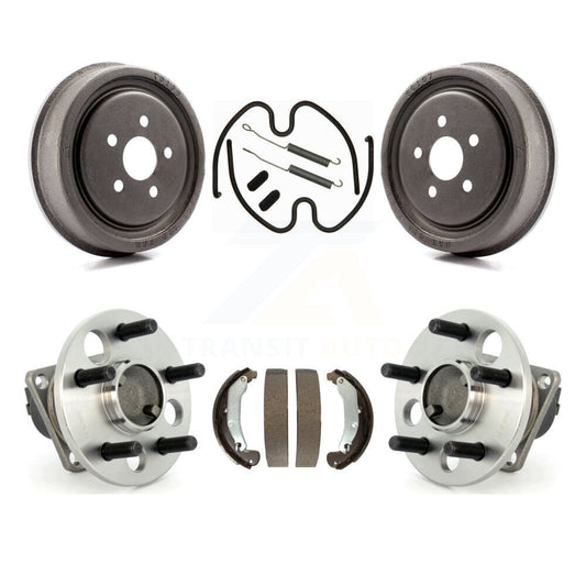 Brake Drum Shoe Hardware And Hub Bearing Rear Kit For Pontiac Sunfire Chevrolet