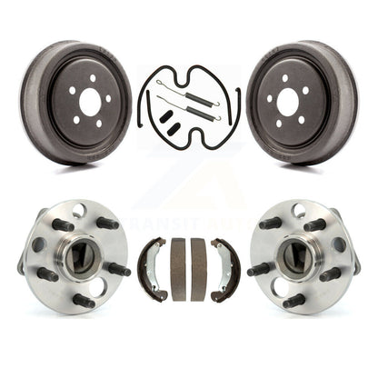 Brake Drum Shoe Hardware And Hub Bearing Rear Kit For Pontiac Sunfire Chevrolet