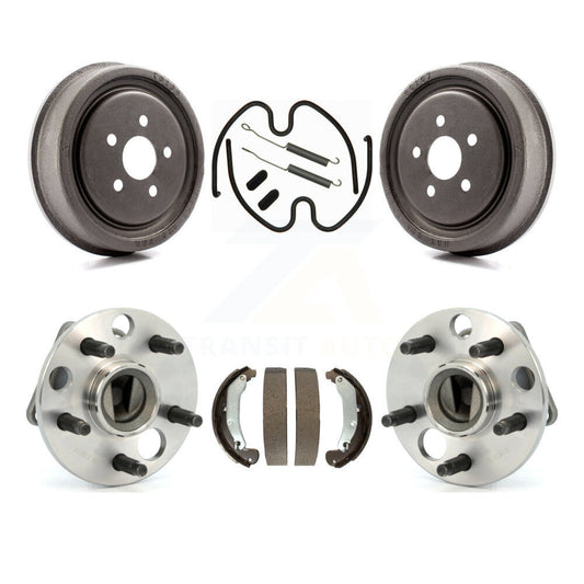 Brake Drum Shoe Hardware And Hub Bearing Rear Kit For Pontiac Sunfire Chevrolet