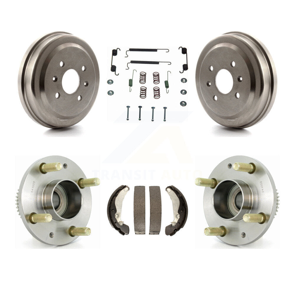 Brake Drum Shoe Hardware Hub Bearing Rear Kit For Suzuki Swift+ Pontiac G3 Wave