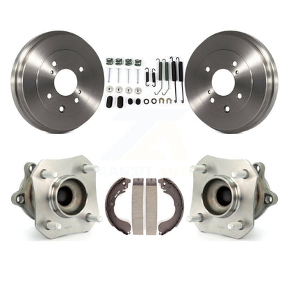 Brake Drum Shoe Hardware And Hub Bearing Assembly Rear Kit For Nissan Sentra