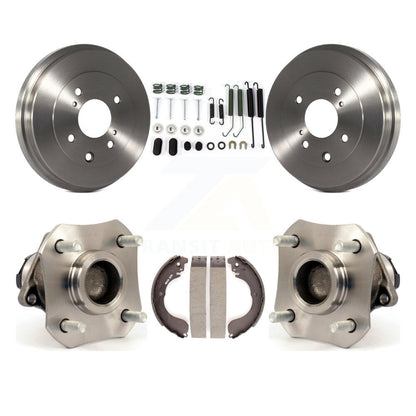 Brake Drum Shoe Hardware And Hub Bearing Assembly Rear Kit For Nissan Versa