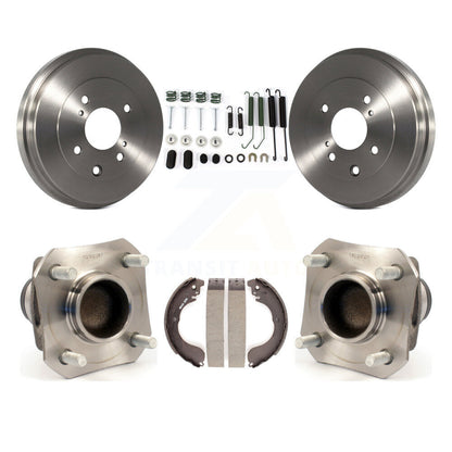 Brake Drum Shoe Hardware And Hub Bearing Assembly Rear Kit For Nissan Versa