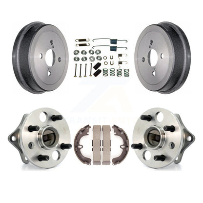 Brake Drum Shoe Hardware Hub Bearing Rear Kit For Toyota Corolla Prizm Chevrolet