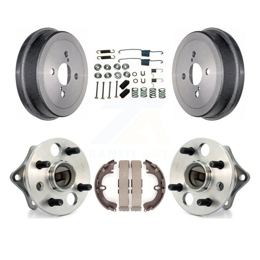 Brake Drum Shoe Hardware Hub Bearing Rear Kit For Toyota Corolla Prizm Chevrolet