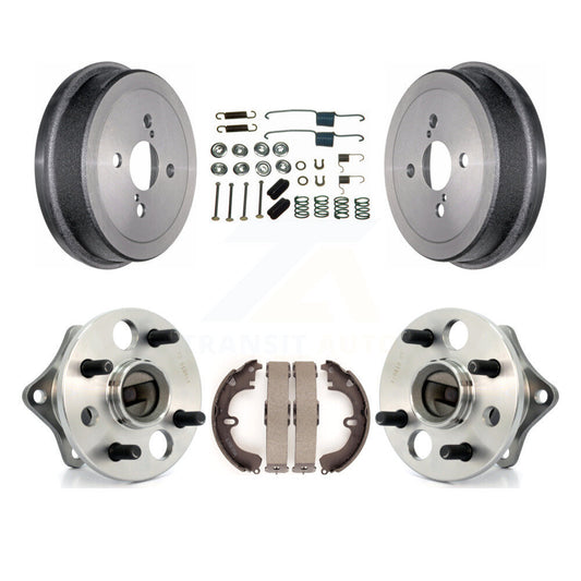 Brake Drum Shoe Hardware And Hub Bearing Rear Kit For Toyota Corolla Non-ABS